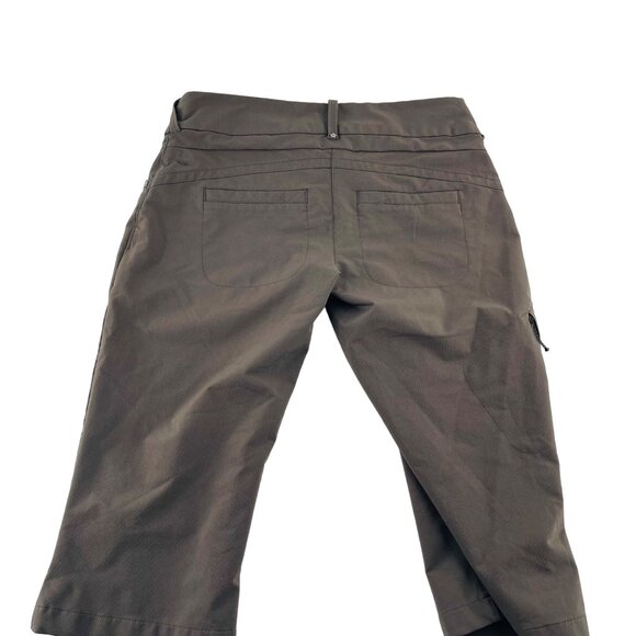 Lole Womens Outdoor Adventure Capri Pants Size 8 Green - Picture 7 of 7